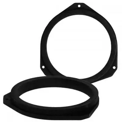 MDF Front / Rear 165mm 6.5  Speaker Adaptors Rings Spacers Collars For Alfa • £19.46