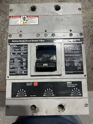 SIEMENS 600 Amp Circuit Breaker HHLD63F600 #108503 • $275