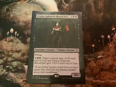MTG - Magic The Gathering Card Drana Kalastria Bloodchief - Commander 2017 • $2.85