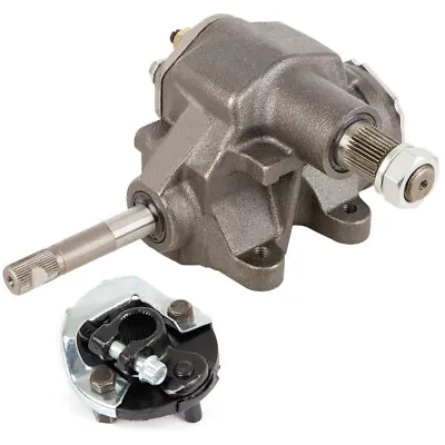 Borgeson Quick Ratio Manual Steering Gear Box W/ Coupler For Chevy Pontiac • $289