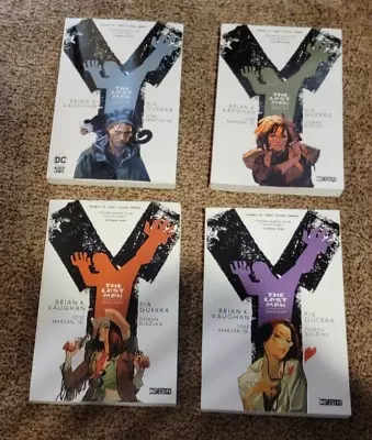 Y: The Last Man Deluxe Edition TPB Books 1 2 3 4 Paperback Brian K Vaughan • $25