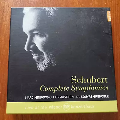 Schubert - Les Musiciens Du Louvre Marc Minkowski – Complete Symphonies 4xCD • $39.42