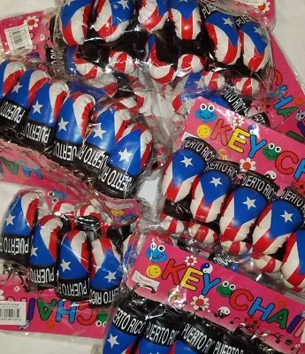 Wholesale  Puerto Rico Flag Mini Boxing Keychain - Key Chain ( Boricua & Rican ) • $9.75