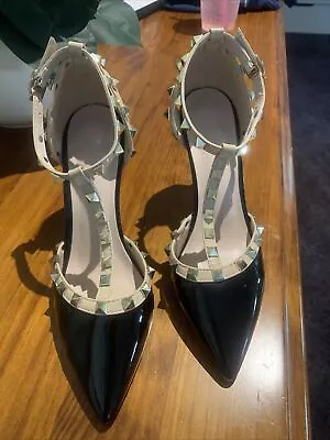 Valentino Designer Dupe Style Studded Heels • $35