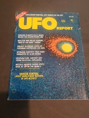 Vintage Saga's Ufo Report Magazine Fall Original 1975 Project Bluebook Vol 2 #5 • $13.99