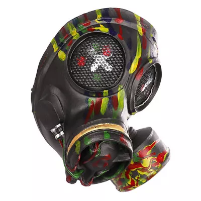Halloween Punk Gas Mask Cosplay Prop Steampunk Masquerade Mask • £17.79