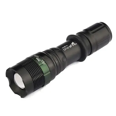 15000LM Zoomable XM-L T6 LED Flashlight Torch Super Bright Lighte Pockets Lamp • £36.07