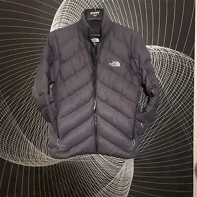 The North Face Fuseform Dot Matrix Down Jacket Grey Sz M $315 • $155.87