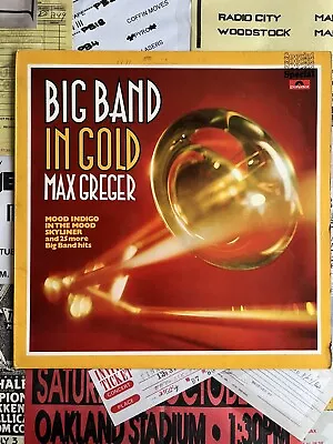 Max Greger - Big Band In Gold - Jazz Record LP Album • $11.13