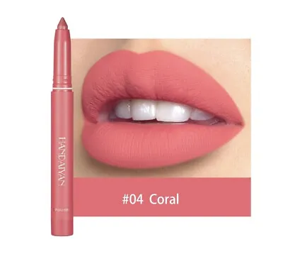 £3.40 • Buy Handaiyan Matte Lipstick High Pigment Waterproof Lip Liner Cryaon UK