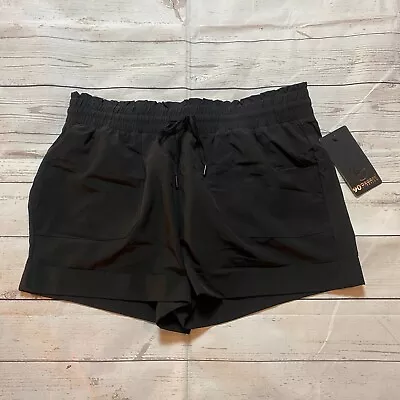 New 90 Degree By Reflex Stretch Side Rib Pull-On Woven Shorts Women's Size XL • $16.16