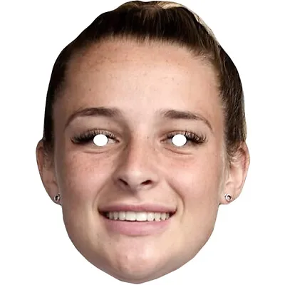 Ella Toone Football Celebrity Card Face Mask - Ready To Wear - Fancy Dress • £1.65