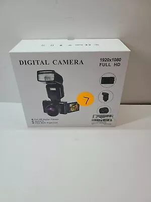 Lecran Digital Video Camera Ultra Wide Angle Lens Full Hd Speedlite Dc103 • $49.99