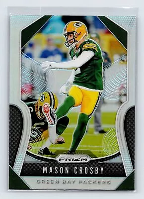 Mason Crosby 2019 Panini Prizm #122  Prizm Green Bay Packers • $2.49