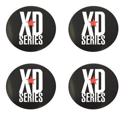 4x NEW KMC XD Series XD778 Monster 78mm Black Wheel Center Cap Emblems Logos • $29