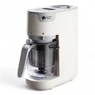 Tommee Tippee Quick Cook 6-in-1 Baby Food Maker Steamer Blender 500ml - White • £79.99