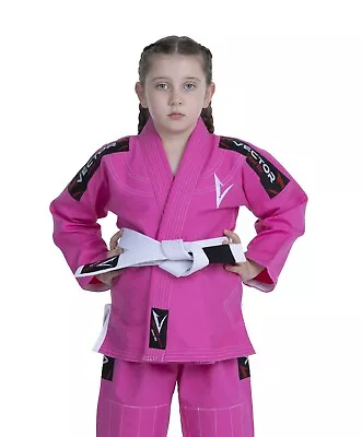 Kids Brazilian Jiu Jitsu BJJ Gi Kimono Attila Series Lightweight By Vector  • $49.49