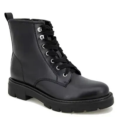 Madden Girl Combat Boots Ankle High Lace Up Bootie Size 7.5 NEW Free Shipping • $29.95