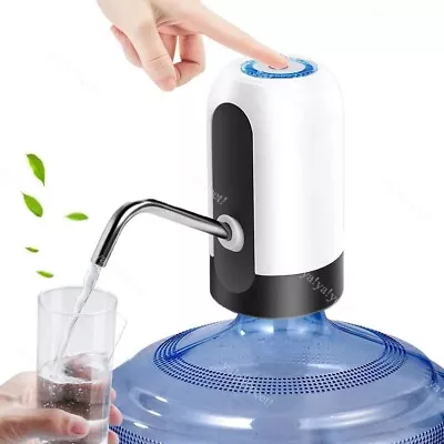 New Automatic Universal Electric Water Dispenser Pump 5 Gallon USB Bottle Switch • $6.99