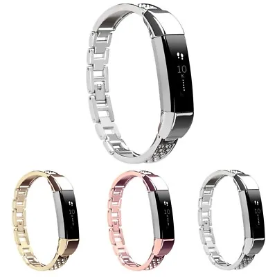$65.80 • Buy StrapsCo Replacement Stainless Steel Bangle Watch Band Strap For Fitbit Alta HR