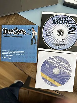 T Tapp Workout Dvd Lot: Ttapp Core2 Sealed  More2 Healthy Hormones Menopause • $50