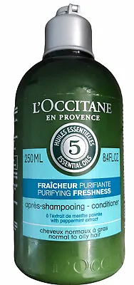 L'occitane Aromachologie Purifying Freshness Conditioner 250ml Oily Hair -(new) • $46.97