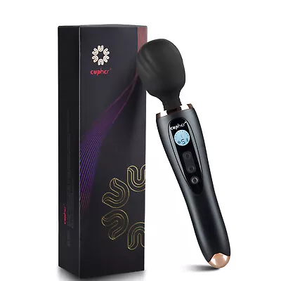 Modern Wand Cordless Magic Vibrating Massager - 9 Speed 9 Pattern Therapy • $11.95