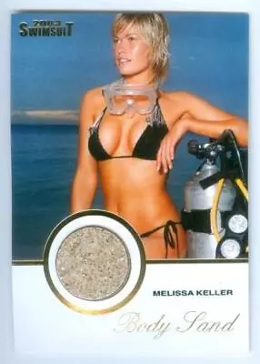 Melissa Keller  Body Sand Card S4  Sports Illustrated Swimsuit 2003 • $29.99