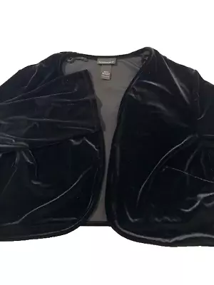 Lane Bryant Black Velvet Shrug Size 22/24 • $15