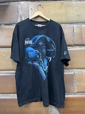 Vintage Carolina Panthers NFL T Shirt Pro Player XXL Big Print USA Single Stitch • $49.99