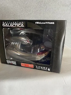 Battlestar Galactica Cylon Raider 5-Inch Vinyl Toy Model - Loot Crate NEW • $12.95