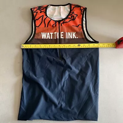 Wattie Ink Mens Size Medium M Tri Triathlon Top (8852-16) • $17.27