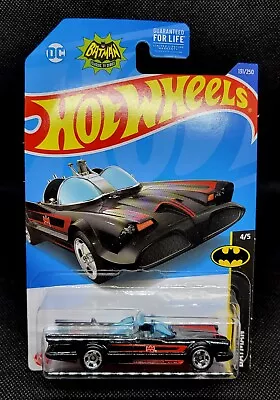 Batman Classic TV Series Batmobile 2021 Hot Wheels 4/5 DC Adam West Collectible • $1.50