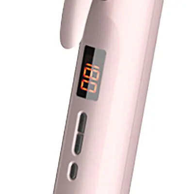 (9mm LCD Pink)Thin Curling Wand Fast Heating Hair Curler For Short And Long • £17.70