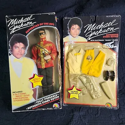 1984 Michael Jackson 80s American Music Awards Doll & Extra Outfit Set • $150