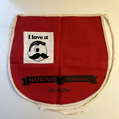 Vintage National Bohemian Light Beer Mr. Boh Advertising Apron -NOS Never Used • $179.99