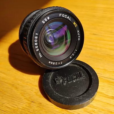 28mm Focal MC Auto F/2.8 Wide Angle Lens For Minolta MD 35mm • $10