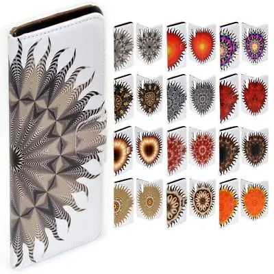 For Huawei Series Mobile Phone Sunray Pattern Print Wallet Phone Case Cover #1 • $13.98