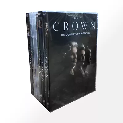 The Crown (2023) - The Complete Season 1-6 TV Series [New DVD] 24 Discs Box Set • $45.99
