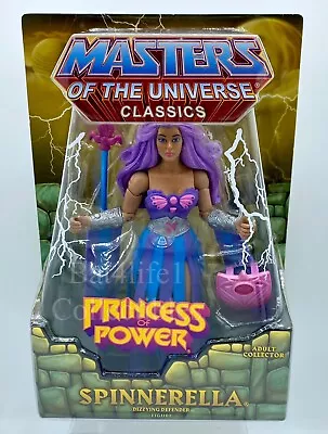 MASTERS OF THE UNIVERSE/PRINCESS OF POWER CLASSICS SPINNERELLA New!!! • $69.95