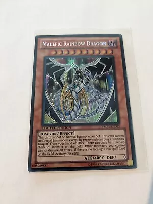 Yugioh! Malefic Rainbow Dragon - YMP1-EN005 - Secret Rare - Limited Edition -  • $2.89