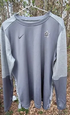 Vanderbilt Commodores Nike Shirt Adult XL Longsleeve Great Shape See Pics.  • $17