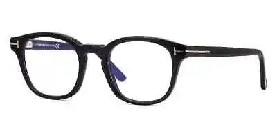 TOM FORD TF5532-B 001 Blue Control Black Eyeglasses Glasses Frames Brille 49mm • £189