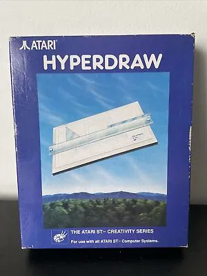 💾Atari ST--HyperDraw - Atari ST Software (Boxed)-GC- *Untested* • £10