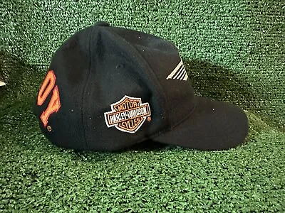 Fat Boy Harley Davidson Motorcycle Hat American Needle Snapback Hat Cap 90s VTG • $43.99