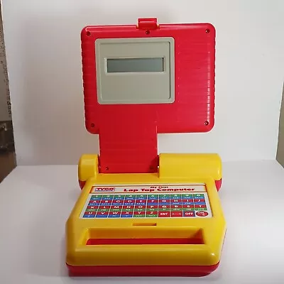 90's 1992 Tyco Preschool My First Lap Top Computer Playtime Products Vintage Toy • $56.99