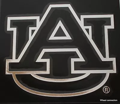 University Auburn Tigers Med Lic. NCAA Window Graphic Decal Chrome Sticker • $8.99