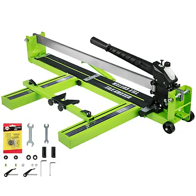 VEVOR 31  Manual Tile Cutter Adjustable Tile Saw Infrared Laser Positioning • £70.79