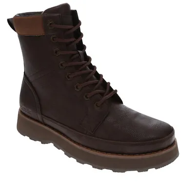 Levi's Mens Greyson SH Vegan Leather Lace Up Rugged Casual Boot • $34.98