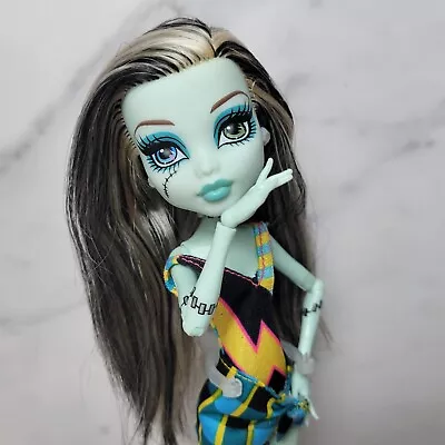 2008 Mattel Monster High Frankie Stein Gloom Beach Doll With Bathing Suit Shoes • $24.99